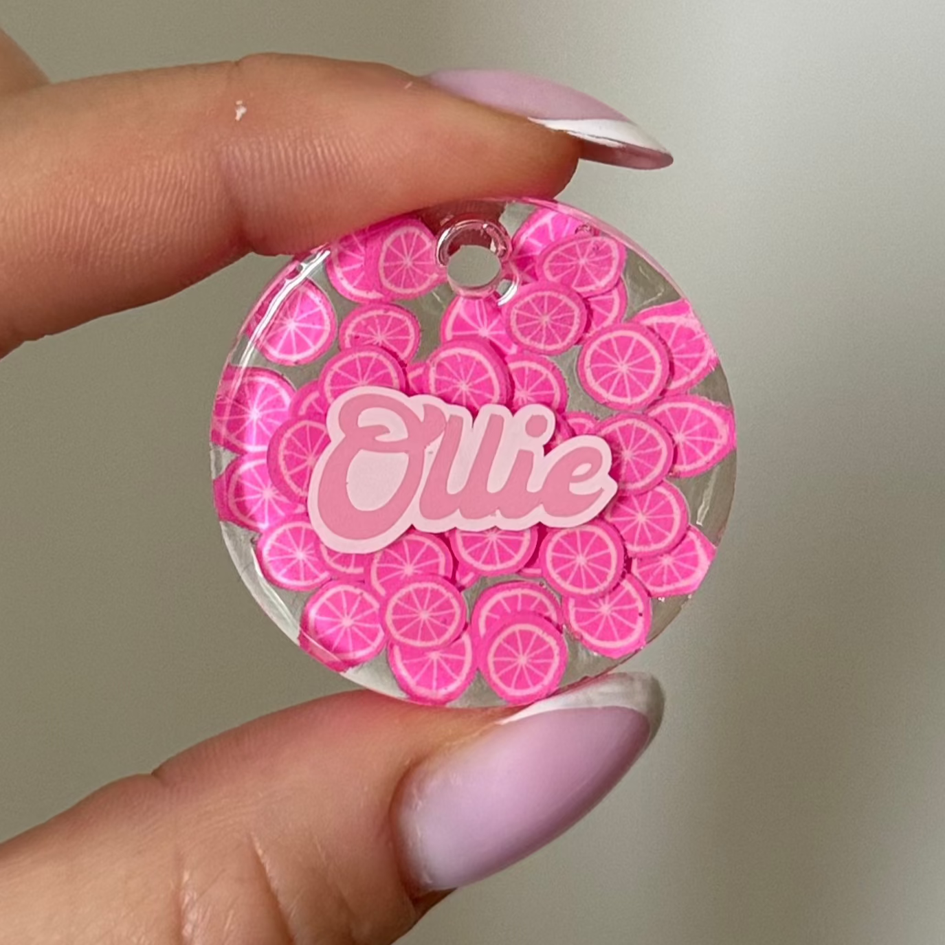 ROUND CUSTOM TAG - Spawrkl