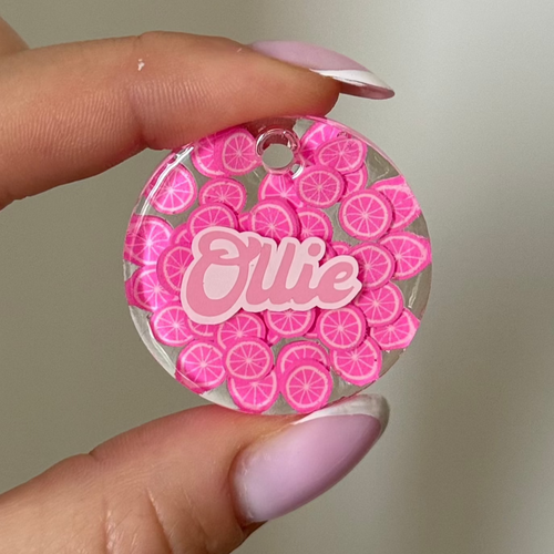 ROUND CUSTOM TAG - Spawrkl
